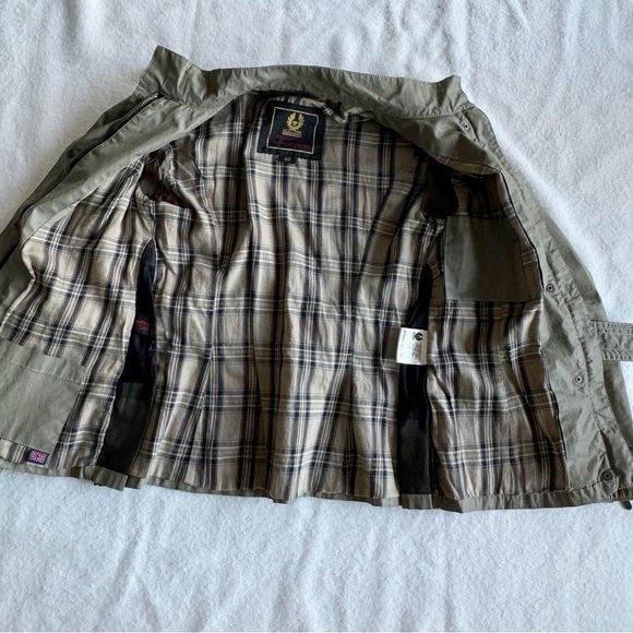 Belstaff Trailmaster Jacket Waxed Cotton Utility Windbreaker Size 40 - Picture 3 of 15